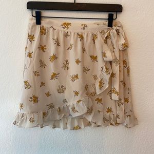 Madewell wrap skirt